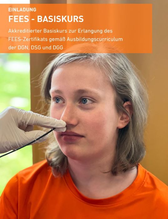 FEES Basiskurs (flexible endoskopische Evaluation des Schluckens)